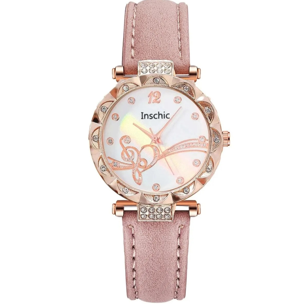 Rhinestone Personalized Cute Casual Girls' Watch 6-piece Set