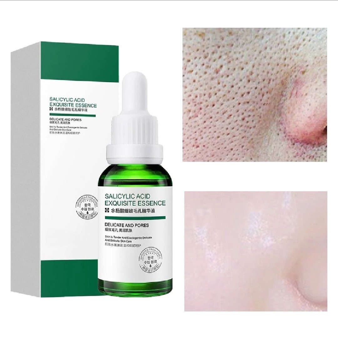 Salicylic Acid Pore Refining Serum Moisturizing Nourishing Firming Whitening Anti-Aging Anti-Wrinkle Facial Skin Care