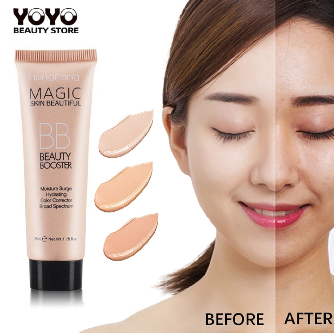 (Imported from Singapore) HengFang BB Cream Brightening Base Long Lasting Sunblock Waterproof Moisturizing Face  Makeup Whitening Base Primer