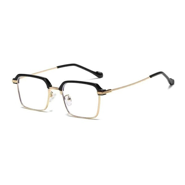 2024 Reading degree: +400 glasses for middle-aged and elderly men high-end high-definition anti-blue light glasses anti-radiation business simple reading glasses