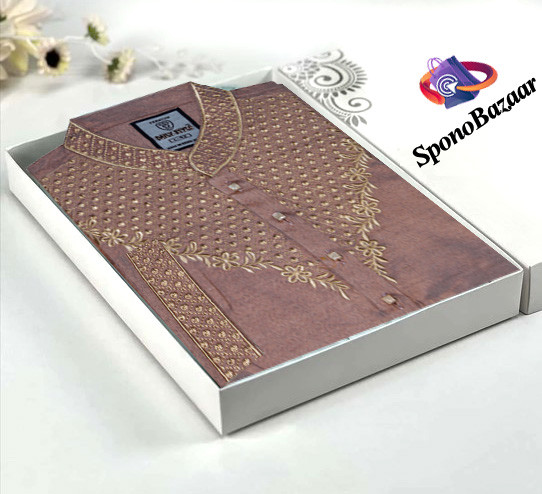 New Ambodari Hit Snap button Panjabi collection. Panjabi for men.Soft Cotton panjabi