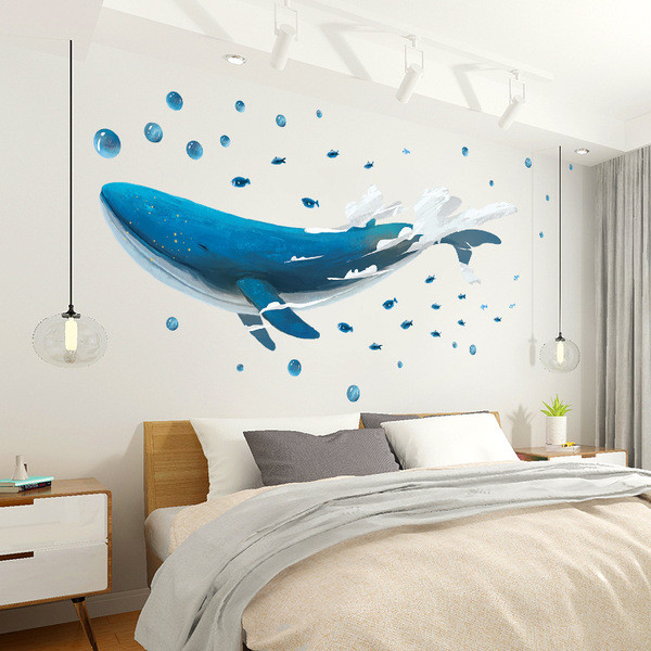 YC9077 creative style poster 3d three-dimensional wall sticker room bedroom bedside decoration sticker self-adhesive paper