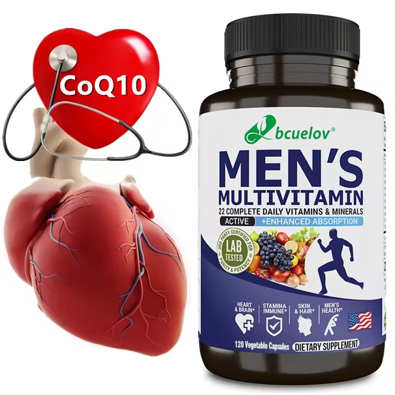 Men's Multivitamin Multimineral Supplement Vitamin ABCEDK Magnesium Calcium Zinc